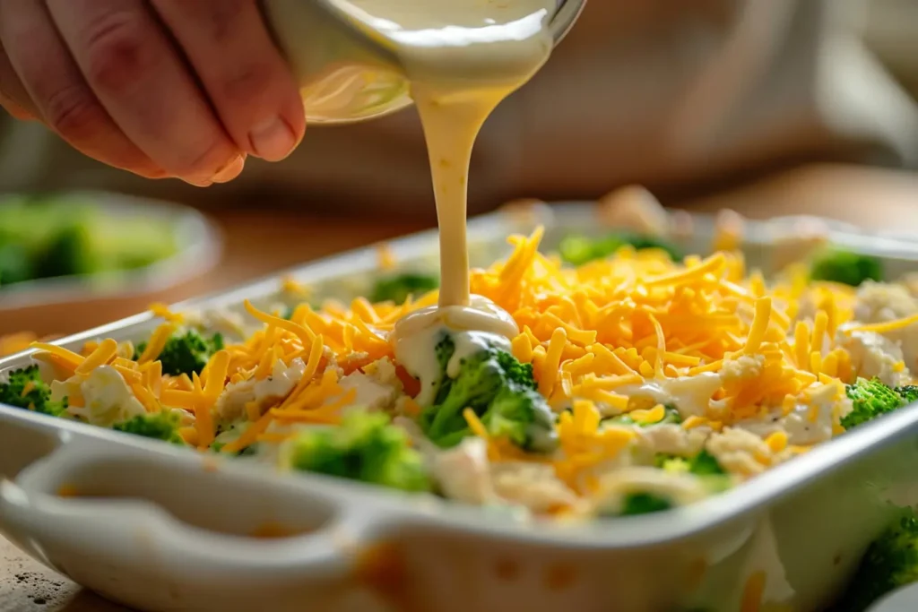 tuffed baked potato and cheesy wrap made with broccoli cheddar chicken leftovers.