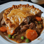 Steak and Ale Pot Pie finished dish for recipe card