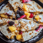 fruit quesadilla finished dish for recipe card