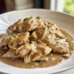 Mississippi Mud Chicken finished dish for recipe card